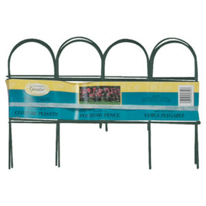 Panacea 89318 Arch Folding Fence, Green, 10" x 10'