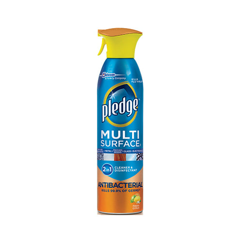 Pledge® 72354 Multi Surface Antibacterial Everyday Cleaner, 9.7 Oz, Citrus