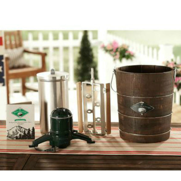 White Mountain PBWMIME412 Appalachian Series Electric Ice Cream Maker, 4 Qt