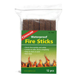 Coghlan's 7940 Waterproof Fire Sticks, 12-Pack