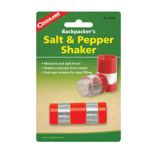 Coghlan's 8236 Backpacker's Salt & Pepper Shaker