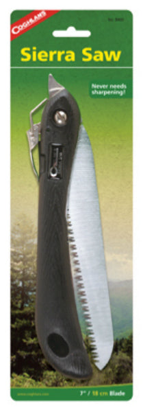 Coghlan's 8400 Sierra Hand Saw, Tempered Flexible Steel Blade