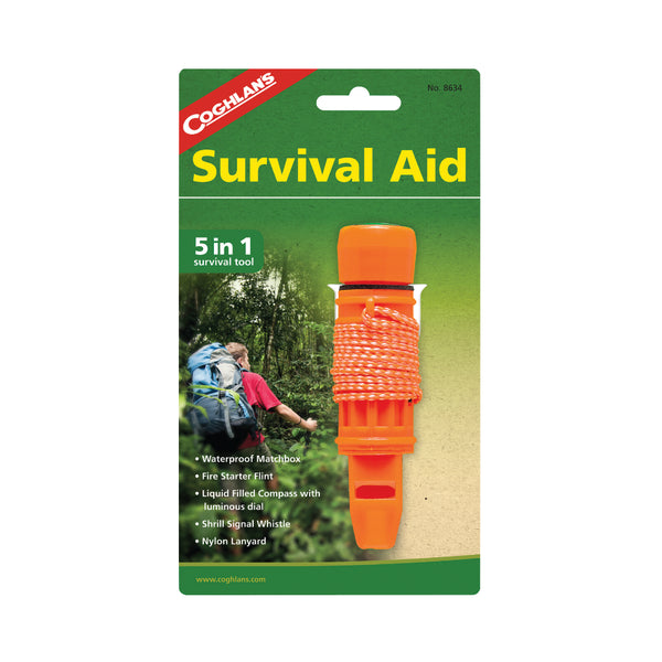 Coghlan's 8634 Survival Aid, 5-In-1