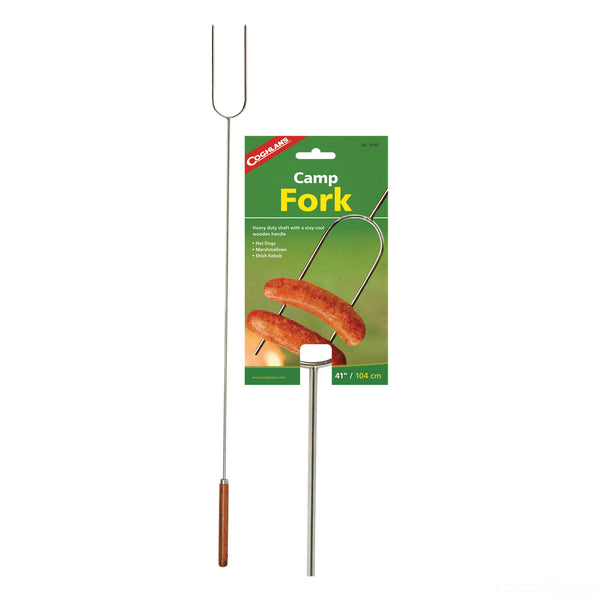 Coghlan's 9195 Heavy Duty Camp Fork, Chrome Plated Steel, 41"