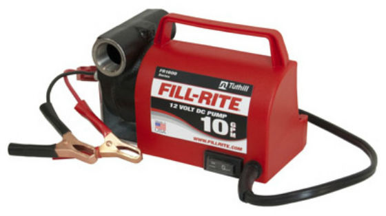 Fill Rite FR1612 Portable Diesel Fuel Transfer DC Pump, 12V