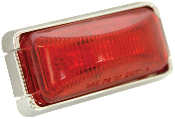 Blazer CW1536R LED Rectangular Clearance & Side Marker Light Kit, Red