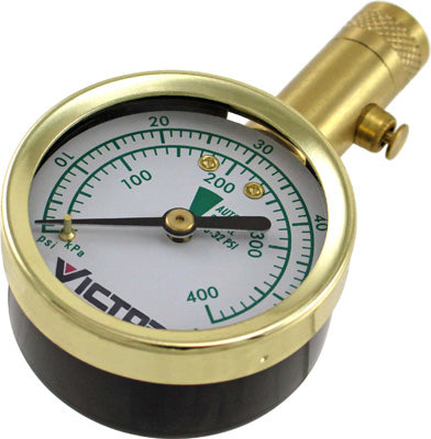 Victor Automotive 00881-8 Pro Dial Tire Gauge With Bleeder