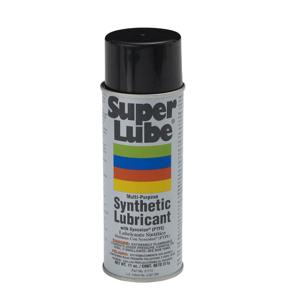 Super Lube® 31110 Multi-Purpose Synthetic Lubricant with Syncolon®, 11 Oz Aerosol