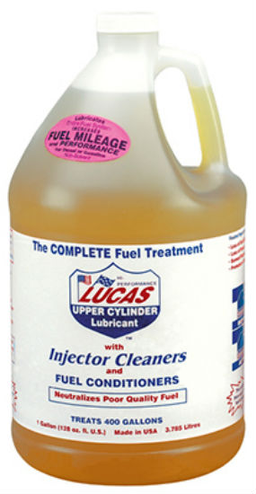 Lucas Oil LUC10013 Upper Cyclinder Lubricant with Injector Cleaners, 1-Gallon