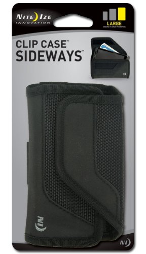 Nite Ize® CCSL-03-01 Clip Case™ Sideways™ Phone Holster, Large, Black
