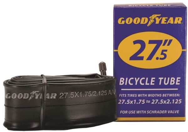 Goodyear 91083 Bicycle Tube, 27.5" X 1.75 - 2.125, Black