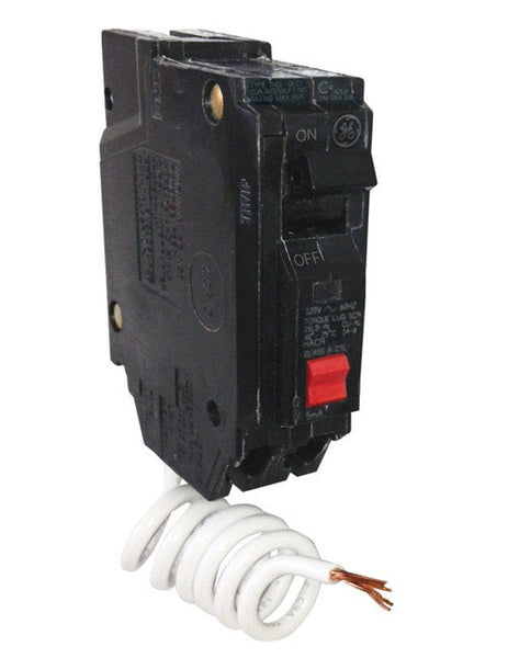 GE THQL1130GFTP Single Pole Circuit Breaker, 30 amps, 1 Pole