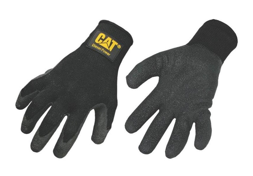 Cat Gloves CAT017400L Large Cotton Latex Coated Palm Gloves