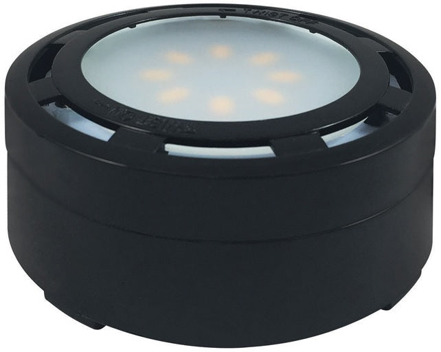 AmerTac KBLD-L5B-N1 Kibo Collection Plug-In LED Under Cabinet Puck Light, Black