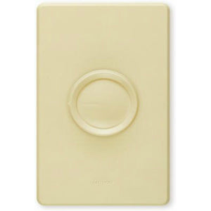 Lutron® D-603PGH-DK 3-Way 2-Knob Dimmer, 600W, White & Ivory