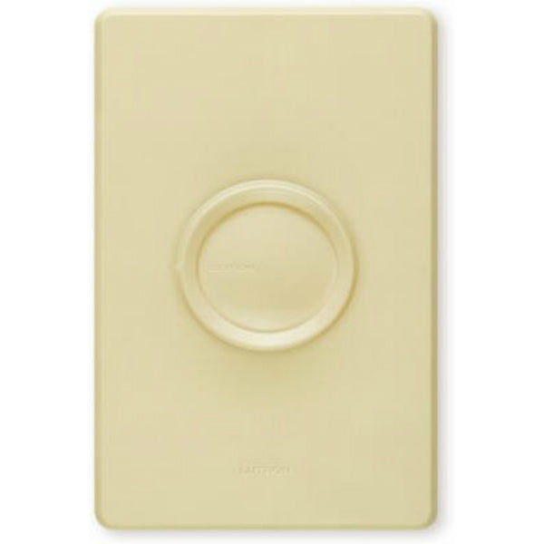 Lutron® D-603PGH-DK 3-Way 2-Knob Dimmer, 600W, White & Ivory