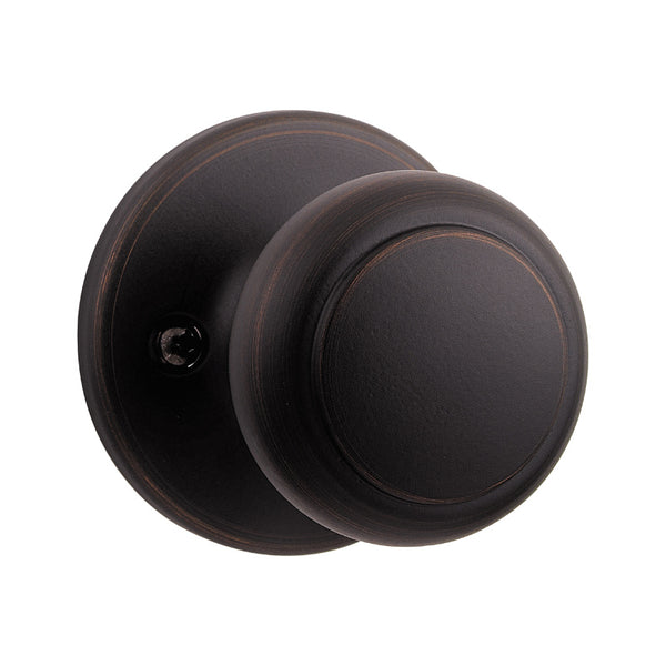 Kwikset® 488CV-11P-CP Security Cove Dummy Knob, Venetian Bronze