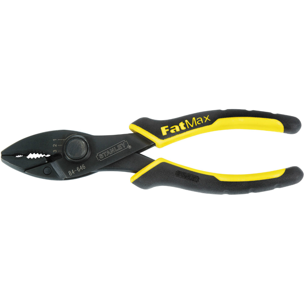 Stanley® 84-646 FatMax® Push-Lock™ Slip Joint Pliers, 8"