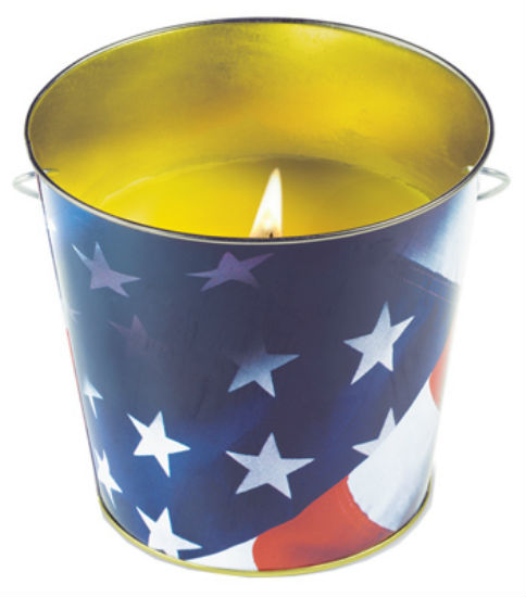 Tiki 1412122 Citronella Metal Flag Bucket, 16 Oz