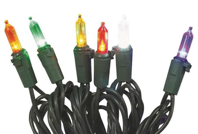 Holiday Basix U12E472A Light Sets, Multi Color, 100 Light, 3-Pack