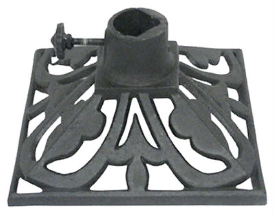 Tiki 1312131 Square Torch Stand, Charcoal