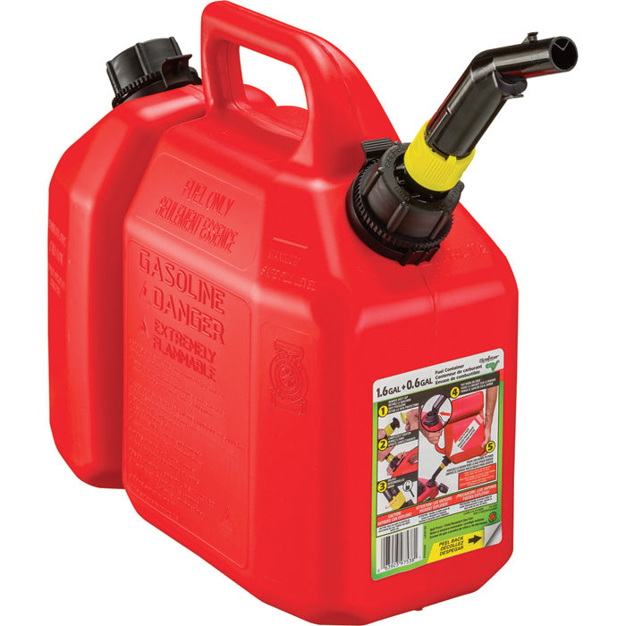 Scepter 05088 Chain Saw Gas/Oil Combo Can, Red