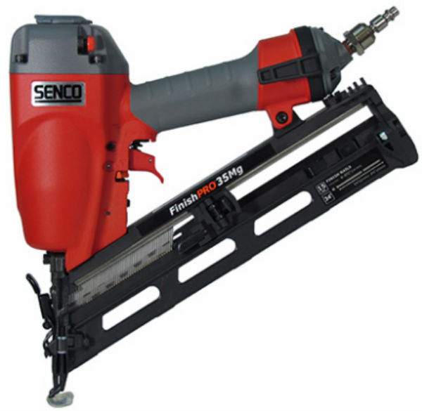 Senco® 6G0001N FinishPro® 35Mg Angled Finish Nailer, 2-1/2", 15 Gauge