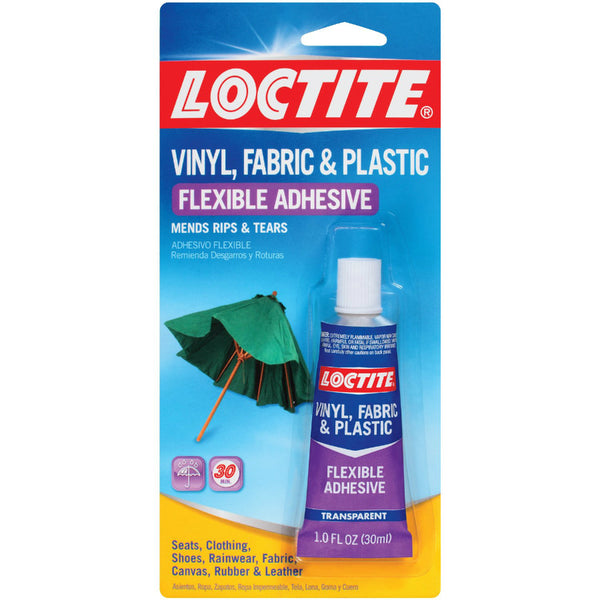 Loctite® 1360694 Vinyl Fabric & Plastic Flexible Adhesive, 1 Oz
