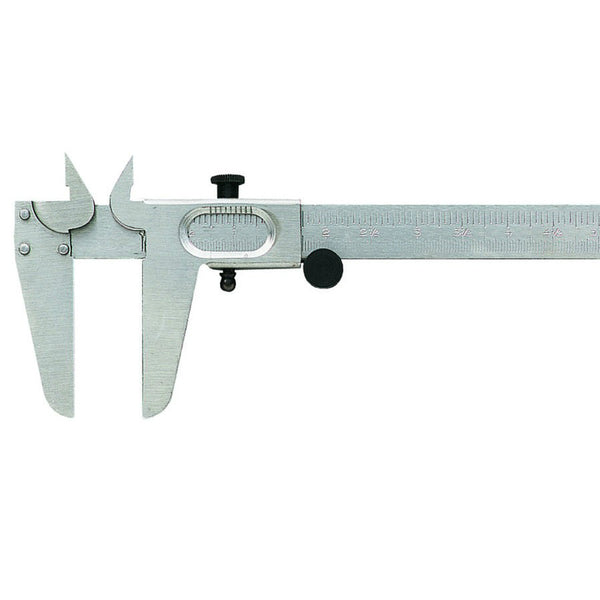 General Tools 722 Metric & English Vernier Caliper, 0 to 5" Range