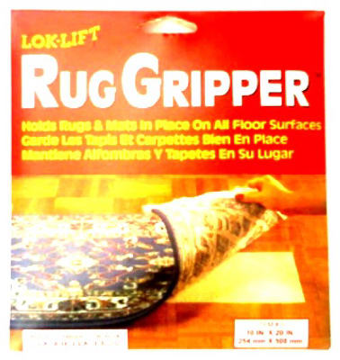 Lok-Lift 3 Rug Gripper Anti-Slip Rug Tape, 10" x 20"