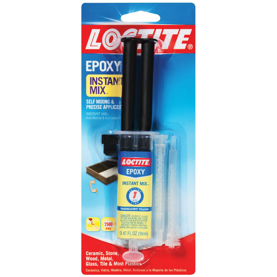Loctite 108558 Epoxy Instant Mix 1 Minute Glue, 0.47 Oz