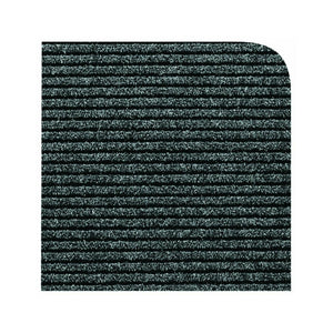 Multy Home MT1001722 Concord Utility Carpeted Floor Runner, Charcoal, 3' x 4'