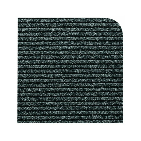 Multy Home MT1001722 Concord Utility Carpeted Floor Runner, Charcoal, 3' x 4'