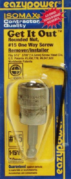 Eazypower® 81379 One Way Screw Remover/Installer, #15