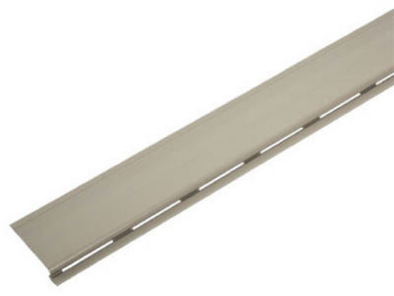 Amerimax 85322 PVC Gutter Cover, 4', Solid Clay
