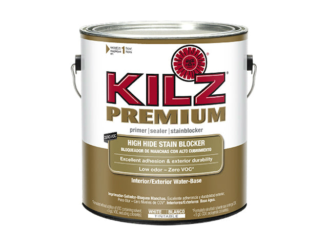 Kilz® Premium 13041 Low Odor Water Base Stain Blocking Primer, 1-Gallon