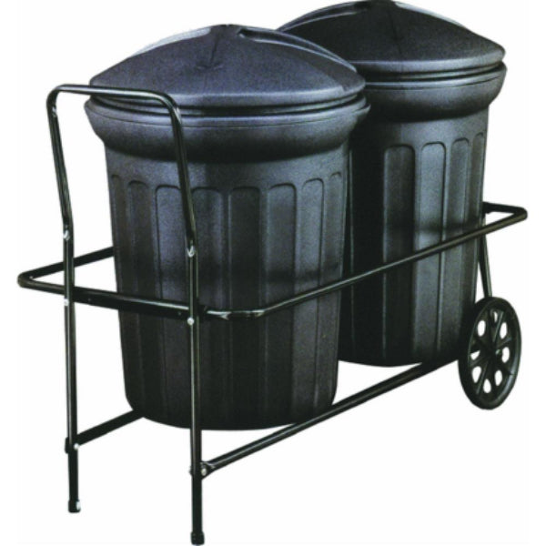 Behrens® NTC501 Dual Trash Can Cart, Holds 250 Lb