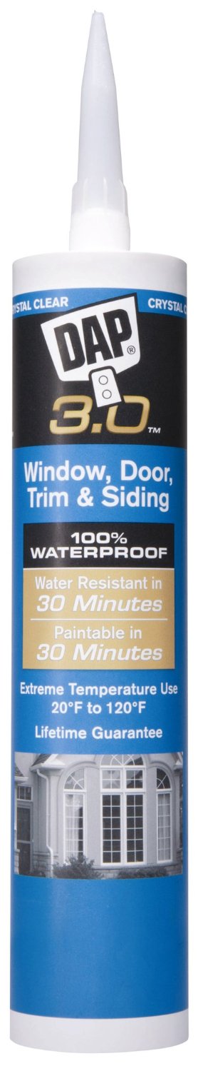 Dap® 18362 Advanced All Purpose High Performance Sealant, 9.0 Oz, Crystal Clear