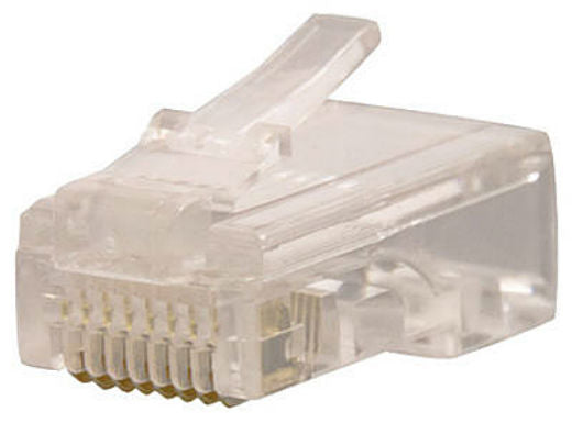 Gardner Bender GMC-88M5 Modular Plug, RJ45-Cat 5, Clear Plastic