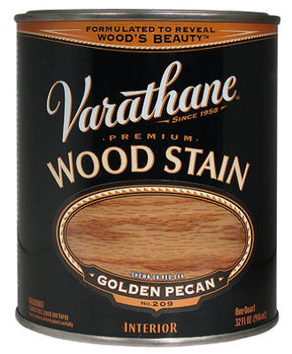 Varathane Premium Wood Stain Golden Pecan, 1 qt
