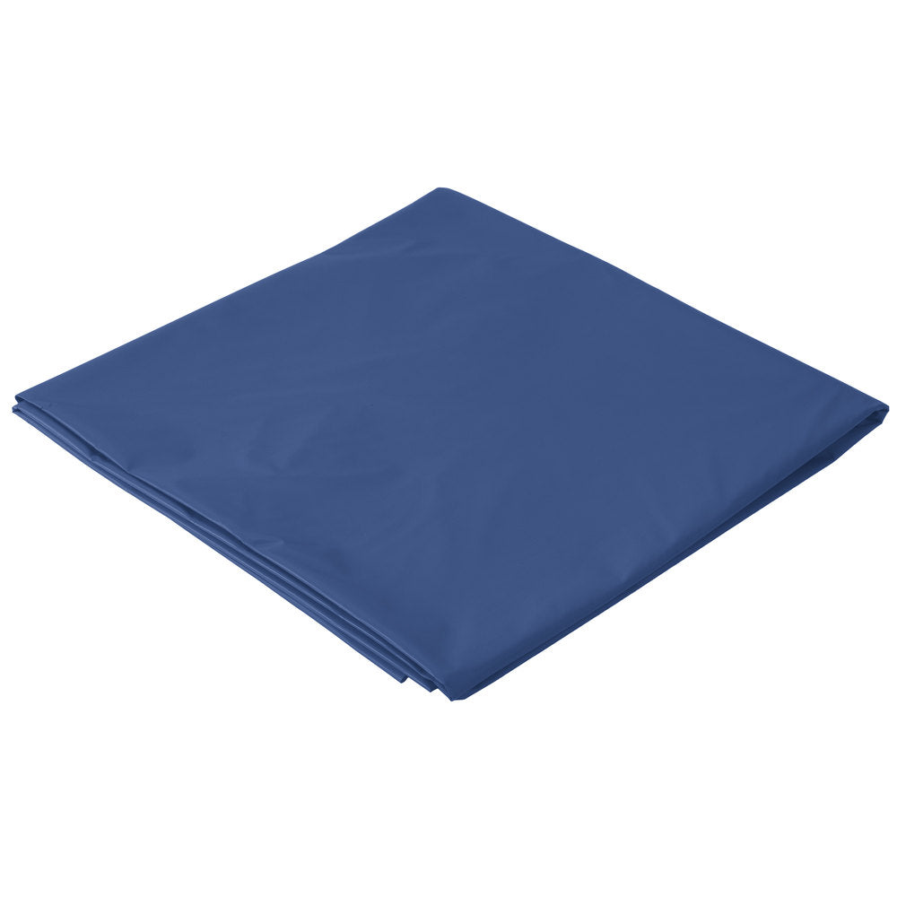 Creative Converting™ 703278 Octy-Round Plastic Table Cover, Navy Blue, 82"