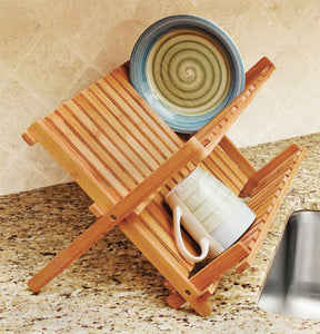 Lipper 8813 Bamboo Folding Dish Rack