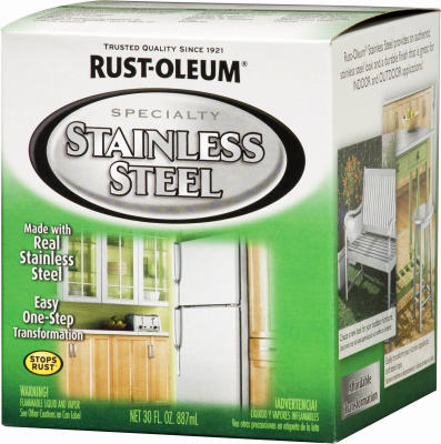 Rust-Oleum® 247963 Specialty Stainless Steel Paint, 1 Qt