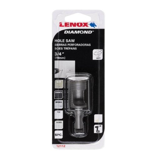Lenox® 1211212DGDS Diamond™ Hole saw, One Piece Design, 3/4" Dia.