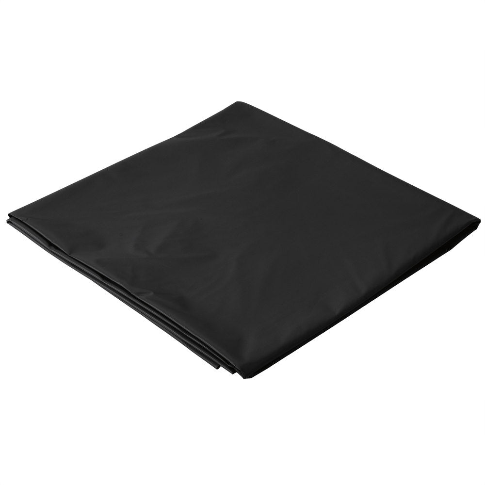 Creative Converting™ 703260 Octy-Round Plastic Table Cover, Black, 82"