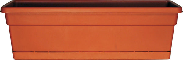 Southern Patio WB3012TC Window Box Planter, Terracotta
