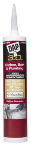 Dap 00795 Kwik Seal Advanced Kitchen & Bath Adhesive Caulk, 9.0 Oz