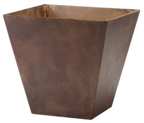 Novelty 35067 Square Ella Planter, 6", Teak