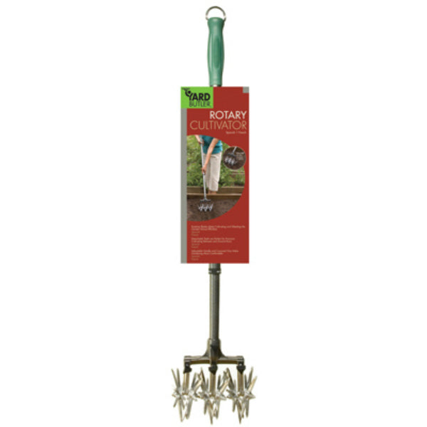 Yard Butler™ RC-3 Rotary Cultivator with Steel handle, 37"