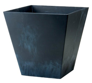 Novelty 35068 Square Ella Planter, 6", Black